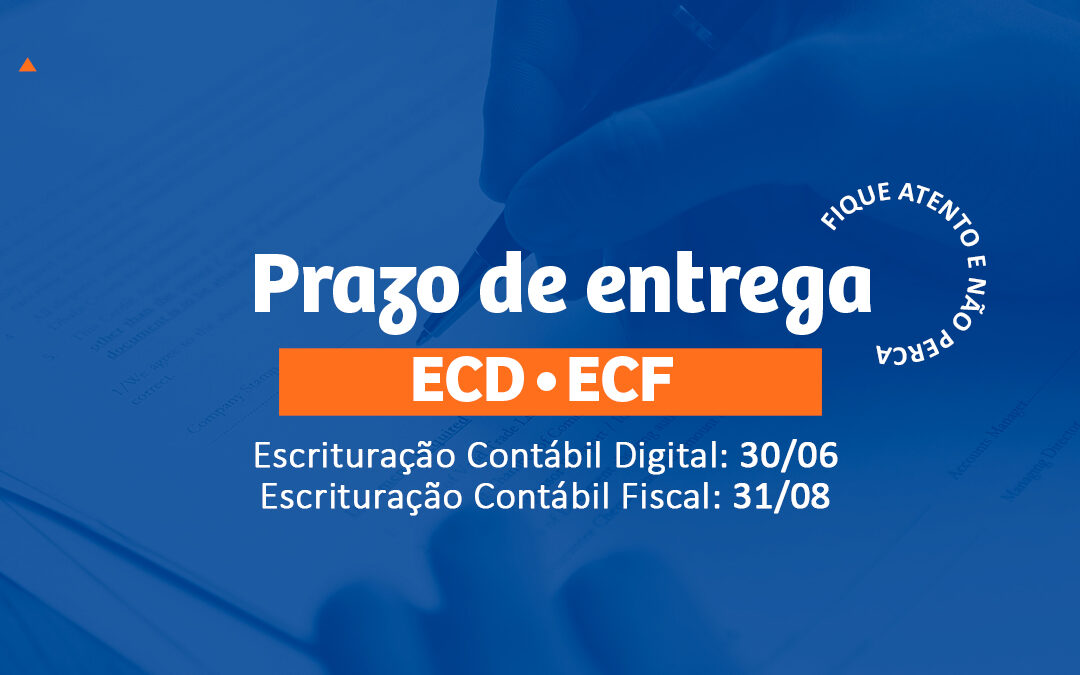 Receita Federal prorroga a entrega da ECD E ECF